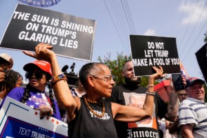 Mug Shot Of Donald Trump During Speedy Booking At Atlanta Jail Shows Scowling Former President