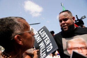 Mug Shot Of Donald Trump During Speedy Booking At Atlanta Jail Shows Scowling Former President