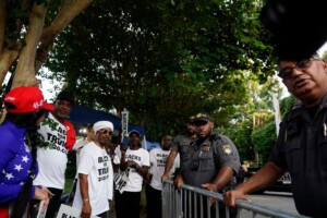 Mug Shot Of Donald Trump During Speedy Booking At Atlanta Jail Shows Scowling Former President