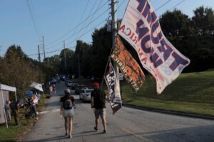 Mug Shot Of Donald Trump During Speedy Booking At Atlanta Jail Shows Scowling Former President