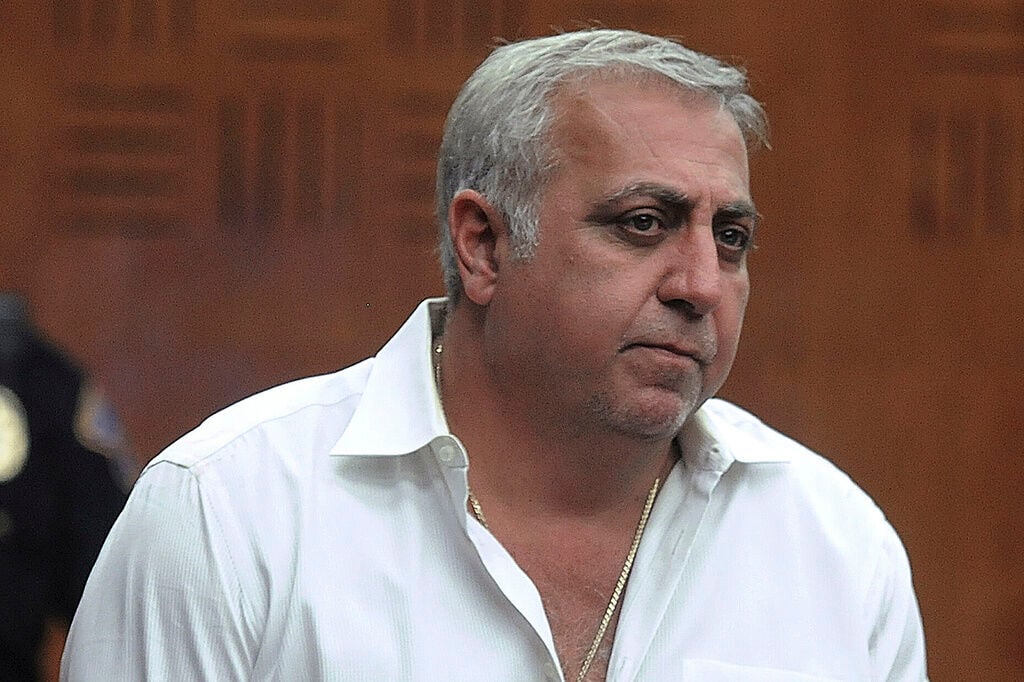 <p>FILE - Developer Fred Daibes, center, appears at the hearing, Thursday, Sept. 17, 2015.</p>