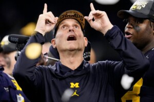 Michigan Completes Undefeated Season With 34 13 College Football Playoff Championship Game Victory Over Washington