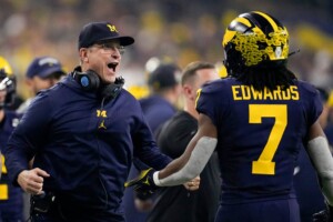 Michigan Completes Undefeated Season With 34 13 College Football Playoff Championship Game Victory Over Washington