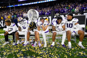 Michigan Completes Undefeated Season With 34 13 College Football Playoff Championship Game Victory Over Washington