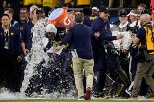 Michigan Completes Undefeated Season With 34 13 College Football Playoff Championship Game Victory Over Washington