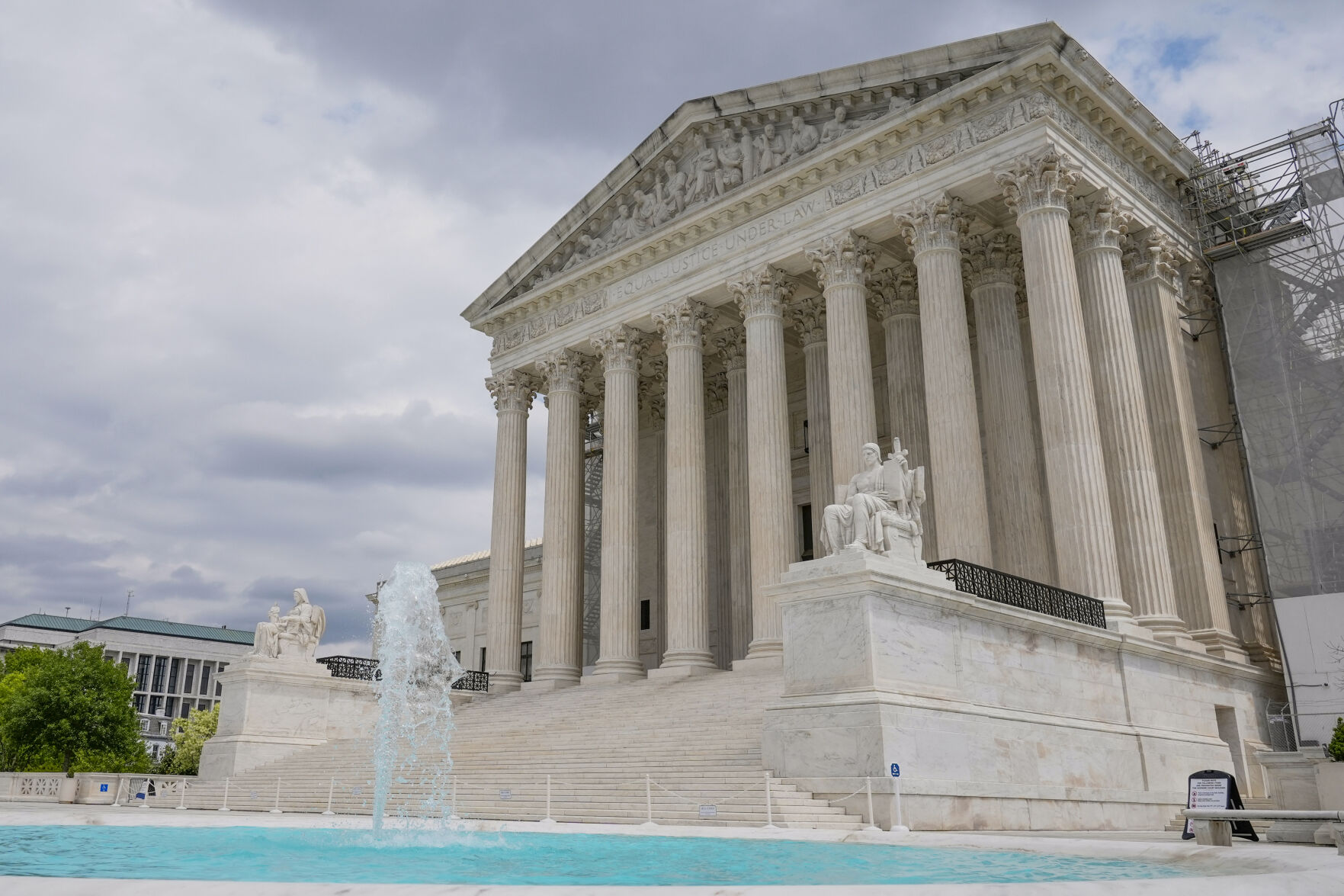 <p>FILE - The U.S. Supreme Court is seen, April 25, 2024, in Washington.</p>