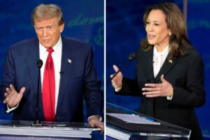 Harris And Trump Detail Their Starkly Different Visions In A Tense, High Stakes Debate
