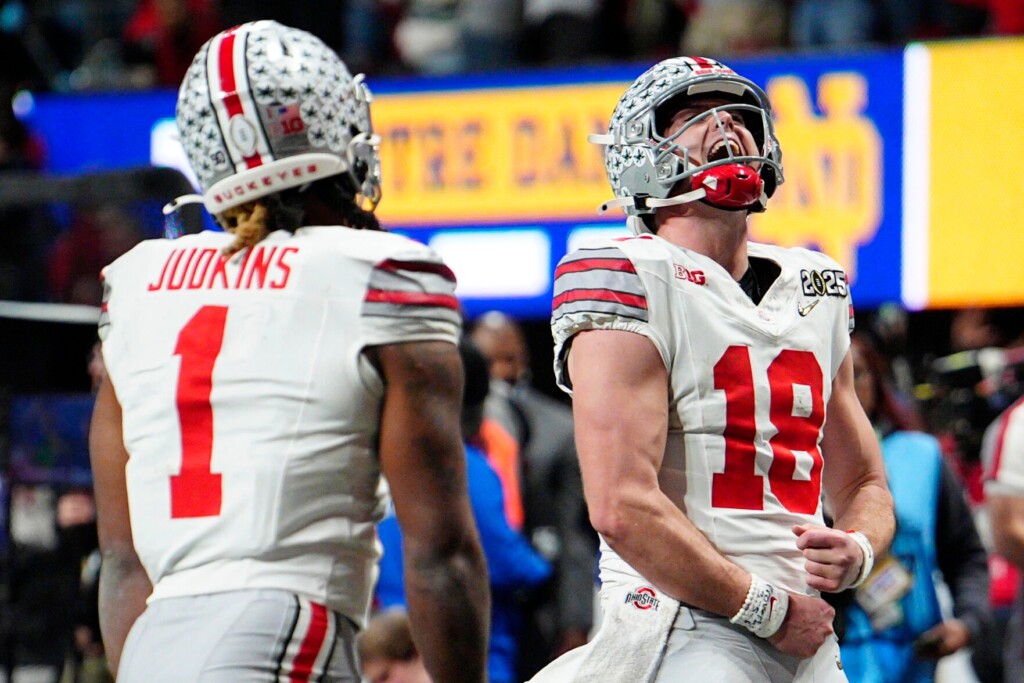 Ohio State Wins 1st National Title Since 2014, Outlasting Notre Dame 34 23