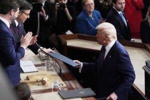 Trump Takes Credit For ‘swift And Unrelenting’ Action In Speech To Congress