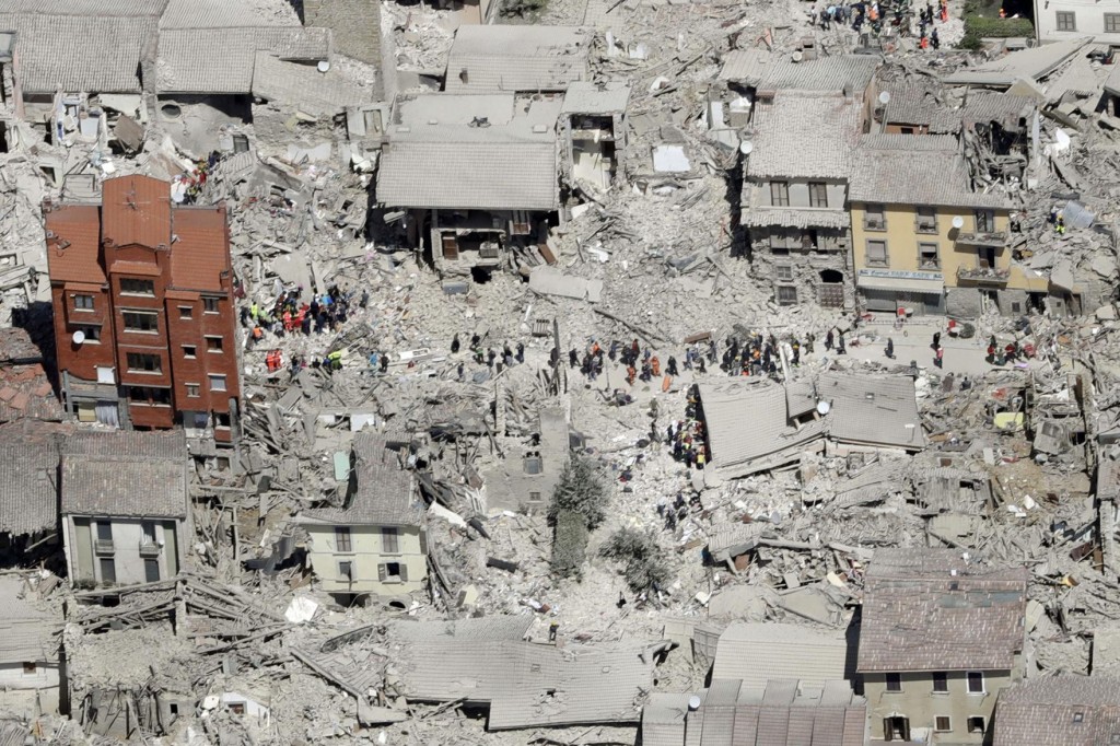 Italy Earthquake Kills Dozens, Reduces Towns To Rubble
