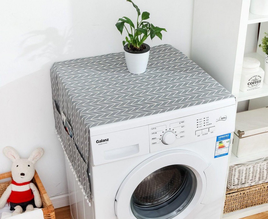 These Dust Covers Are Great Decorations For Your Big Appliances
