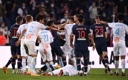 Neymar Makes Racism Allegation As Psg’s Game Against Marseille Ends With Brawl And Five Red Cards