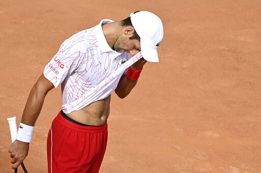 Djokovic Loses His Cool Again During Win At Italian Open