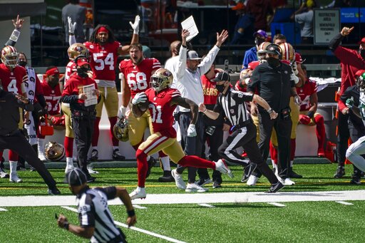 49ers Blast Jets 31 13, But Lose Garoppolo, Bosa, Mostert