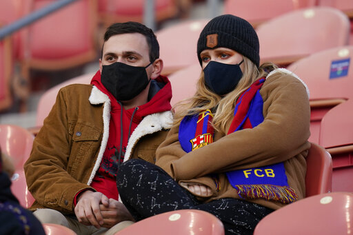 The Latest: President Of Italian Club Napoli Tests Positive