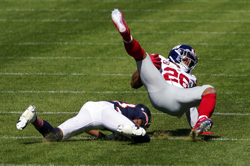 Giants Halfback Saquon Barkley Has Acl Injury To Right Knee