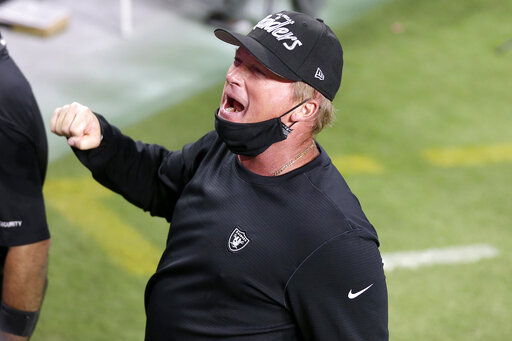 Ap Source: Gruden, Payton Fined For Not Wearing Masks
