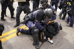 Anger, Tears For Protesters Seeking Justice For Taylor
