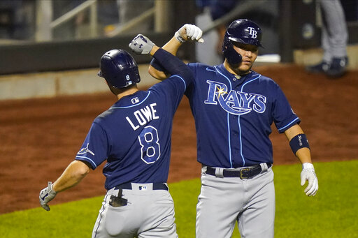 Rays Beat Mets 8 5, Clinch 1st Al East Title In 10 Years