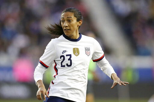Christen Press Honors Kobe Bryant With Man United 24 Jersey