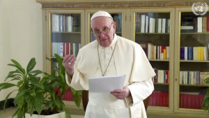 The Latest: Pope Tells Un Pandemic Is Opportunity For Change