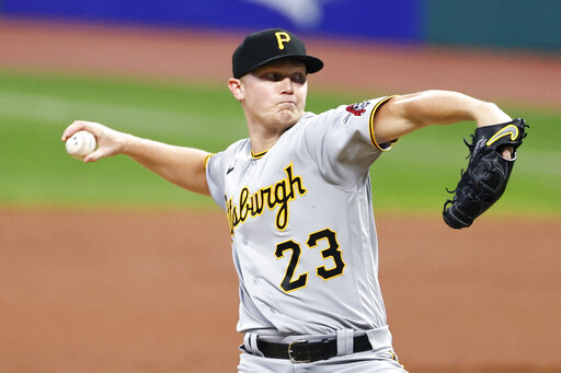 Pirates’ Keller Out After 5 No Hit Innings Against Indians
