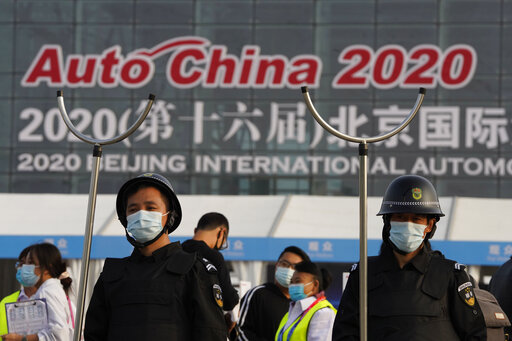 China Opens Auto Show Under Anti Disease Controls