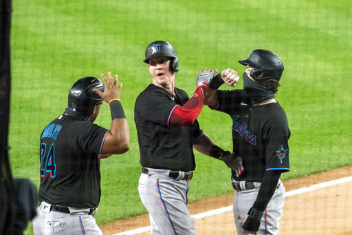 Marlins Clinch 1st Playoff Berth Since 2003, Beat Yanks 4 3