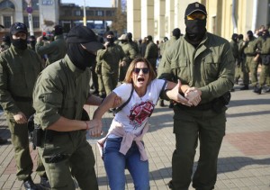 Scores Arrested In Protest Against Belarus’ President