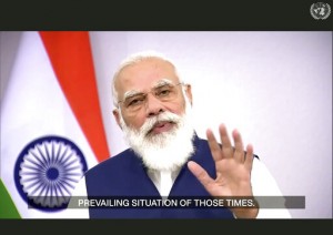At Un, India Vows To Help Produce Virus Vaccine For World