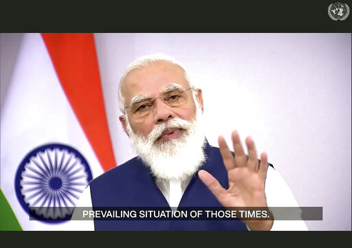 At Un, India Vows To Help Produce Virus Vaccine For World