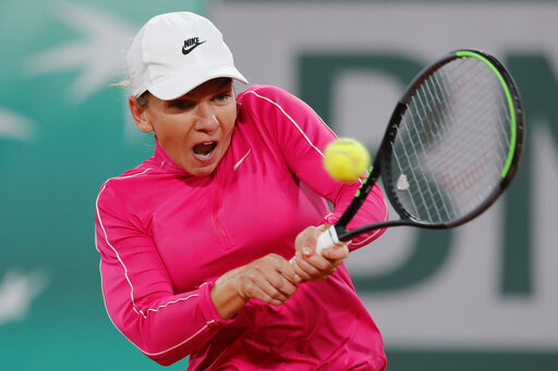 Former Champ Halep Reaches French Open 2nd Round, Goffin Out
