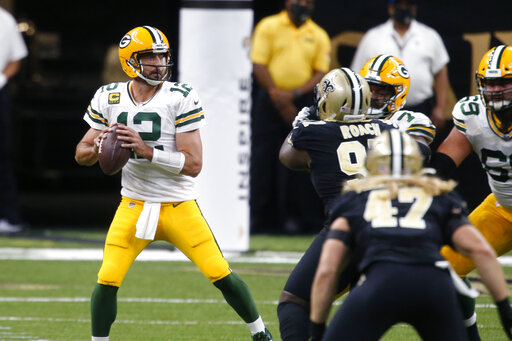 Rodgers, Packers Unbeaten With 37 30 Victory Over Saints