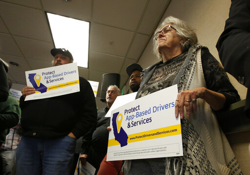 Uber, Lyft Look To Kill California Law On App Based Drivers