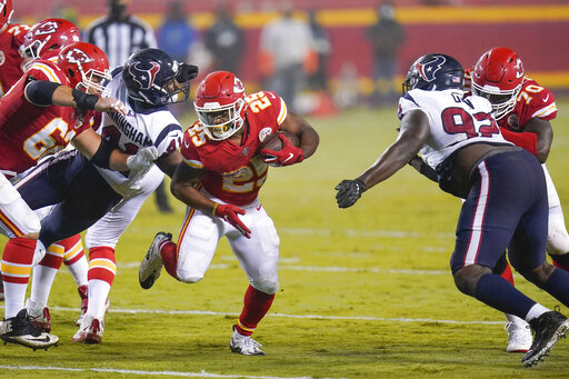 Chiefs Rookie Edwards Helaire Shines In Nfl Debut Vs Texans