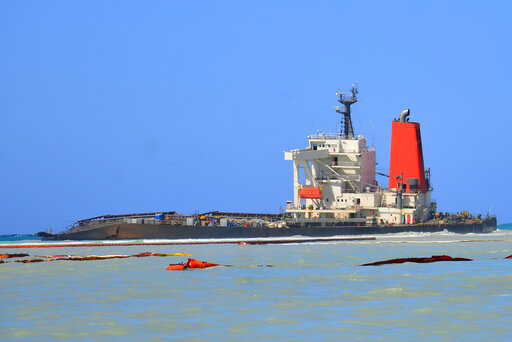 Thousands March In Mauritius To Protest Disastrous Oil Spill
