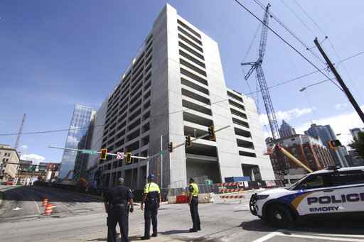 Officials: Parking Deck In Atlanta Experiences 2nd Collapse