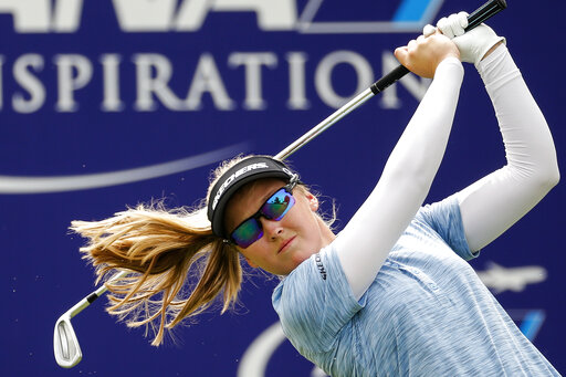 Henderson Charges Into A Share Of Lead At Ana Inspiration