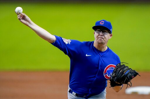 Cubs’ Mills Through 6 Hitless Innings Vs Brewers