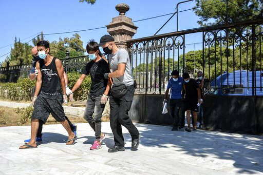 Greece: 4 Afghans Charged With Arson For Fire At Lesbos Camp