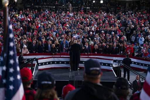 Trump, Biden Absorb News Of Ginsburg Death On The Fly