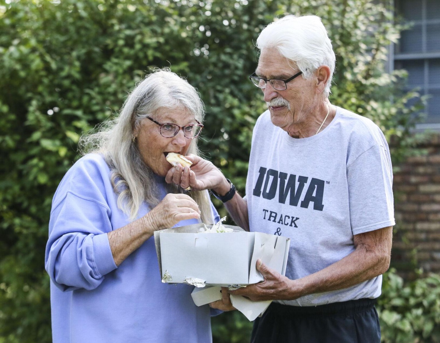 To Love, Honor And…eat Stale Cake? After 45 Years Of Marriage, Bettendorf Couple Finally Tastes Their Wedding Cake. (copy)