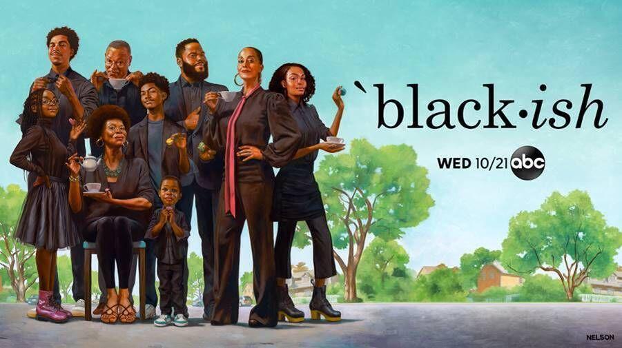 Johnsons Are ‘sipping Tea’ For ‘black Ish’ Family Portrait