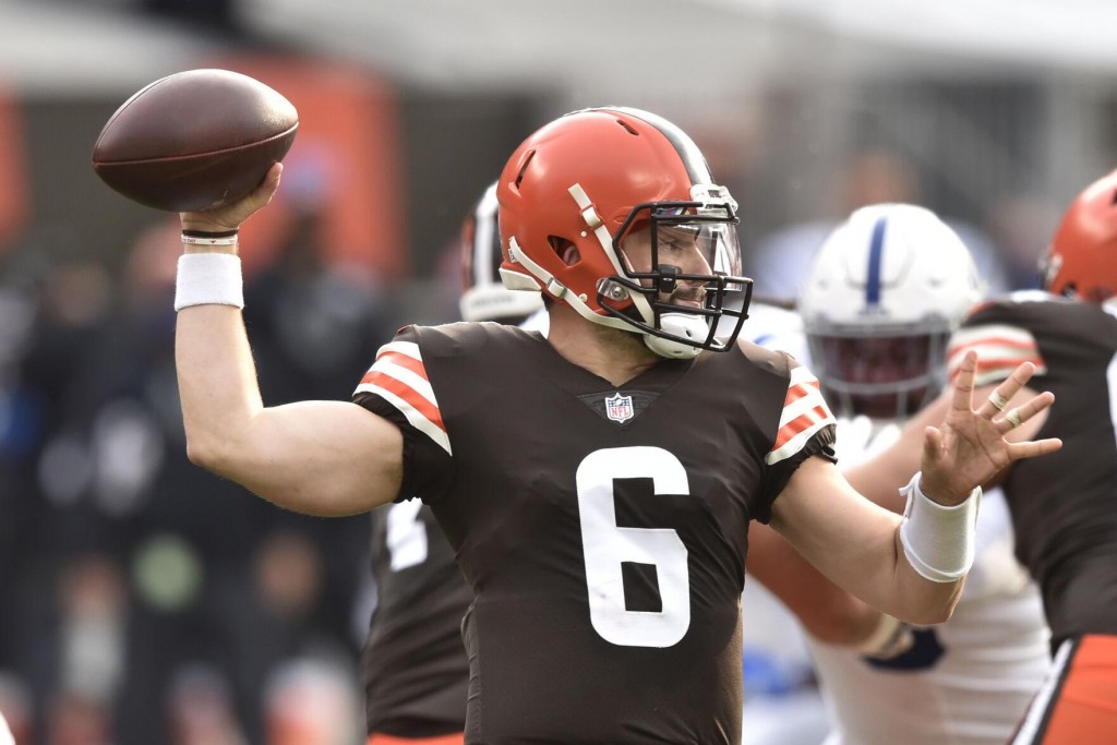 Browns’ Qb Mayfield Limited In Practice With Rib Injury