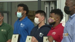 Officials Recognize Life Guards, Good Samaritan Who Saved Swimmer