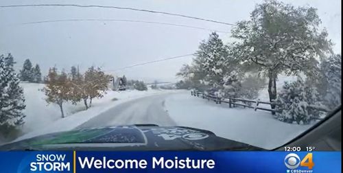 Snowstorm Brings Critically Needed Moisture To Colorado