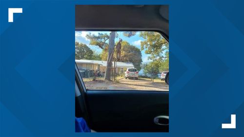 Residents Take Offense At ‘halloween’ Decoration Hanging From Tree