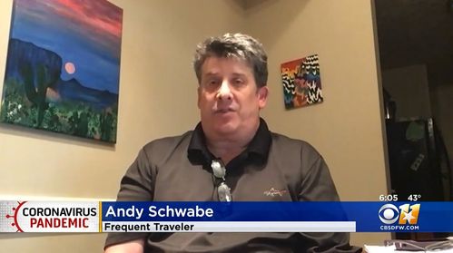 Airport Traveler Worried About Crowd Size In Tram