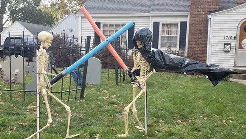 Skeleton Display Isn’t Bare Bone, Changes Daily