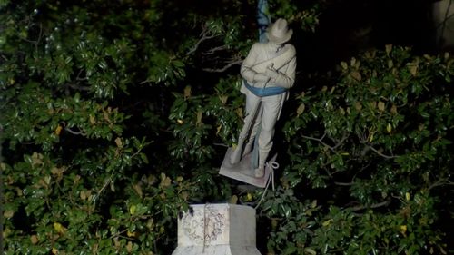 A Confederate Monument Stood At The Steps Of An Alabama Courthouse For A Century. Now It’s In A Cemetery